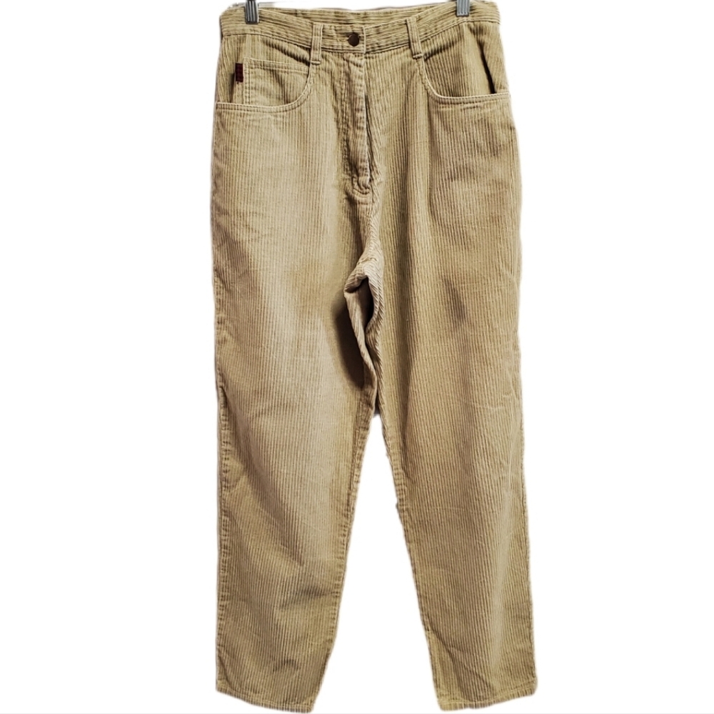 Woolrich vtg 90s khaki tan corduroy straight leg 100% cotton casual pants L